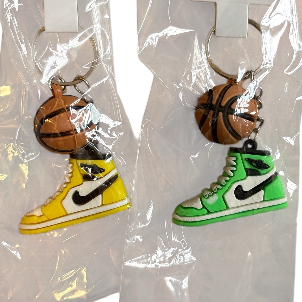 Nike Basketball Keychain Key Ring